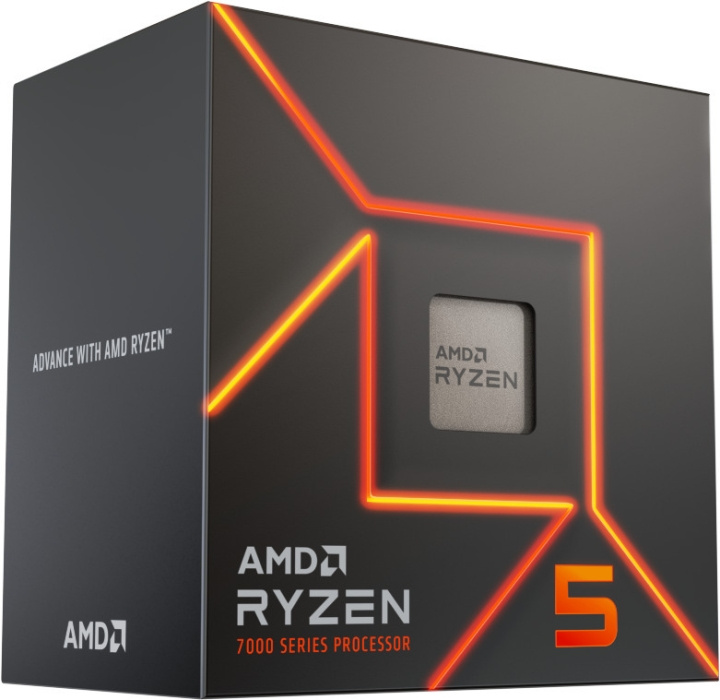 AMD Ryzen 5 7600 -prosessori AM5 -kantaan ryhmässä TIETOKOONET & TARVIKKEET / Tietokoneen komponentit / Prosessori @ TP E-commerce Nordic AB (C41101)