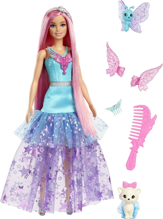 Barbie: A Touch Of Magic Malibu - muotinukke ryhmässä LELUT, TUOTTEET LAPSILLE JA VAUVOILLE / Leikkikalut, Askartelu &Pelit / Nuket & Tarvikkeet @ TP E-commerce Nordic AB (C41121)