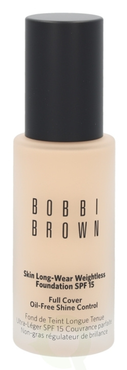 Bobbi Brown Skin Long-Wear Weightless Foundation SPF15 30 ml W026 Warm Ivory ryhmässä KAUNEUS JA TERVEYS / Meikit / Meikit Kasvot / Meikkivoide @ TP E-commerce Nordic AB (C41267)