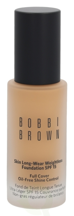 Bobbi Brown Skin Long-Wear Weightless Foundation SPF15 30 ml W-056 Warm Natural ryhmässä KAUNEUS JA TERVEYS / Meikit / Meikit Kasvot / Meikkivoide @ TP E-commerce Nordic AB (C41268)
