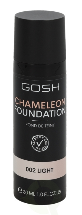 Gosh Chameleon Foundation 30 ml #002 Light ryhmässä KAUNEUS JA TERVEYS / Meikit / Meikit Kasvot / Meikkivoide @ TP E-commerce Nordic AB (C41493)