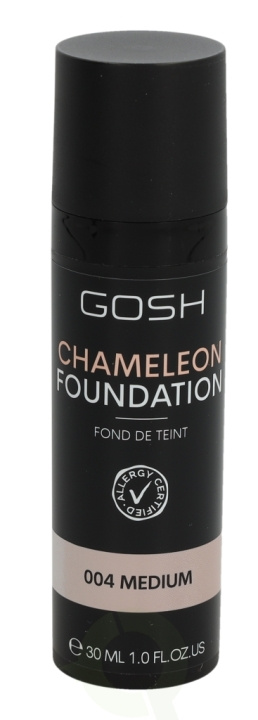 Gosh Chameleon Foundation 30 ml Medium ryhmässä KAUNEUS JA TERVEYS / Meikit / Meikit Kasvot / Meikkivoide @ TP E-commerce Nordic AB (C41494)