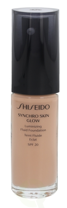 Shiseido Synchro Skin Glow Luminizing Foundation SPF20 30 ml N4 ryhmässä KAUNEUS JA TERVEYS / Meikit / Meikit Kasvot / Meikkivoide @ TP E-commerce Nordic AB (C41776)