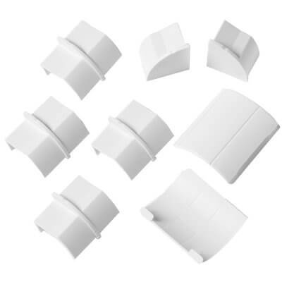 D-LINE Adapter Kit 22x22mm Vit ryhmässä KODINELEKTRONIIKKA / Kaapelit & Sovittimet / Kaapelinhallinta @ TP E-commerce Nordic AB (C41958)