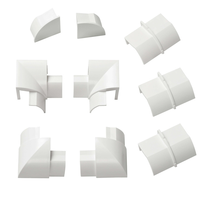 D-LINE Adapter Kit 22x22mm Vit ryhmässä KODINELEKTRONIIKKA / Kaapelit & Sovittimet / Kaapelinhallinta @ TP E-commerce Nordic AB (C41959)