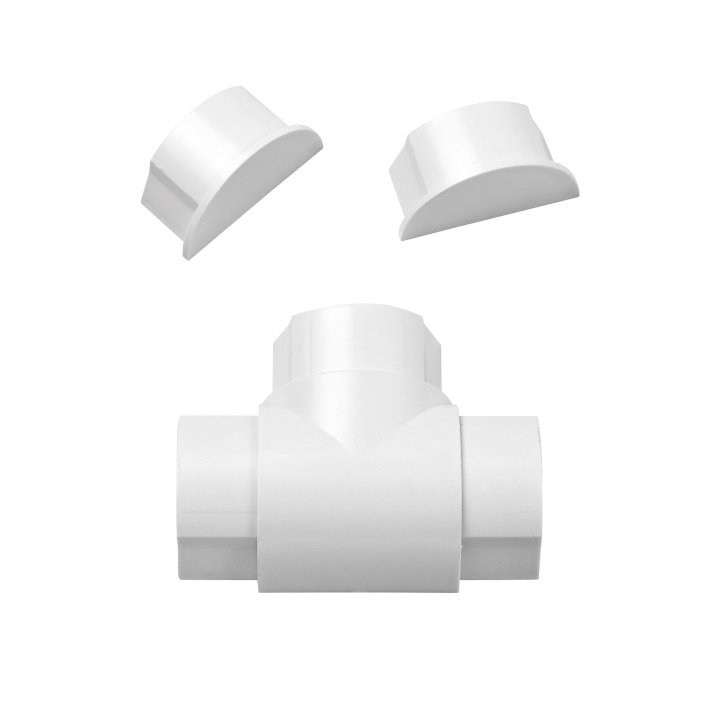 D-LINE Adapter Kit 50x25mm Vit ryhmässä KODINELEKTRONIIKKA / Kaapelit & Sovittimet / Kaapelinhallinta @ TP E-commerce Nordic AB (C41966)