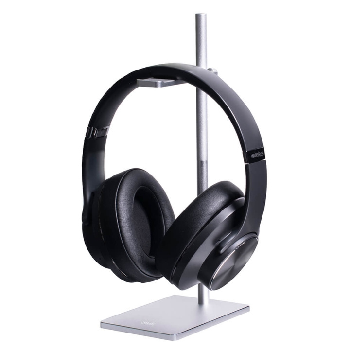 desire2 Headphone Desk Stand Aluminium Silver ryhmässä KODINELEKTRONIIKKA / Ääni & Kuva / Kuulokkeet & Tarvikkeet / Tarvikkeet @ TP E-commerce Nordic AB (C41983)