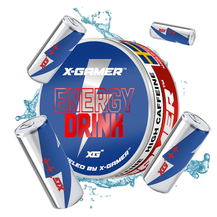 X-GAMER Pouch Energy Energy Drink ryhmässä TIETOKOONET & TARVIKKEET / GAMING / Pelaajien energiajuomat @ TP E-commerce Nordic AB (C41999)