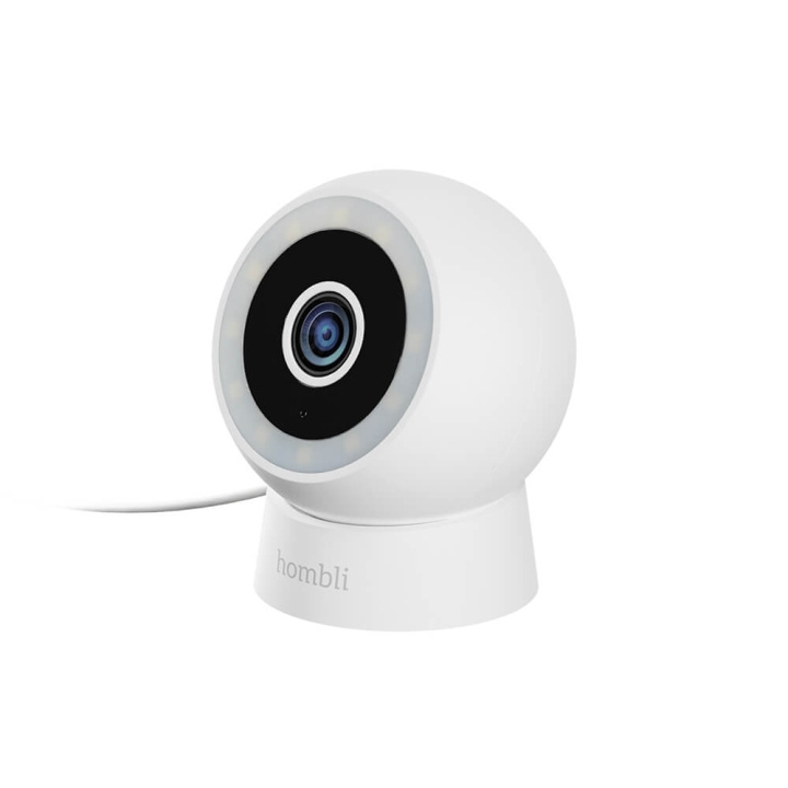 HOMBLI Smart Outdoor Cam White ryhmässä KOTI, TALOUS JA PUUTARHA / Hälytys ja turvallisuus / Valvontakamerat / Digitaalinen (verkko) / Ulkokamerat @ TP E-commerce Nordic AB (C42002)