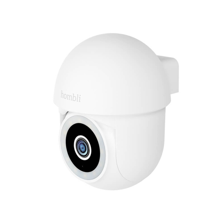 Hombli Smart Pan & Tilt -kamera Valkoinen ryhmässä KOTI, TALOUS JA PUUTARHA / Hälytys ja turvallisuus / Valvontakamerat / Digitaalinen (verkko) / Sisäkamerat @ TP E-commerce Nordic AB (C42003)