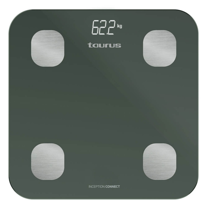 Taurus Bathroom Scale Smart Inception Connect ryhmässä KAUNEUS JA TERVEYS / Terveydenhoito / Henkilövaaka @ TP E-commerce Nordic AB (C42019)