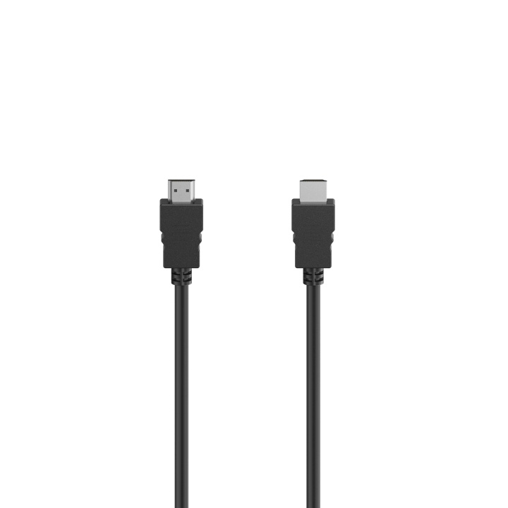 Hama HDMI Cable Black 1.5m ryhmässä KODINELEKTRONIIKKA / Kaapelit & Sovittimet / HDMI / Kaapelit @ TP E-commerce Nordic AB (C42055)