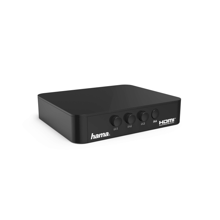 Hama HDMI Switch 4x1 G-410 ryhmässä KODINELEKTRONIIKKA / Kaapelit & Sovittimet / HDMI / Sovittimet @ TP E-commerce Nordic AB (C42057)