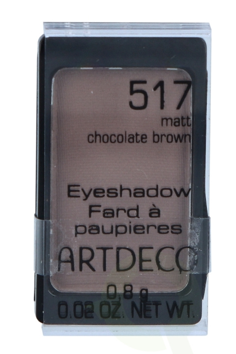 Artdeco Eyeshadow Matt 0.8 gr 517 Chocolate Brown ryhmässä KAUNEUS JA TERVEYS / Meikit / Silmät ja kulmat / Luomivärit @ TP E-commerce Nordic AB (C42165)
