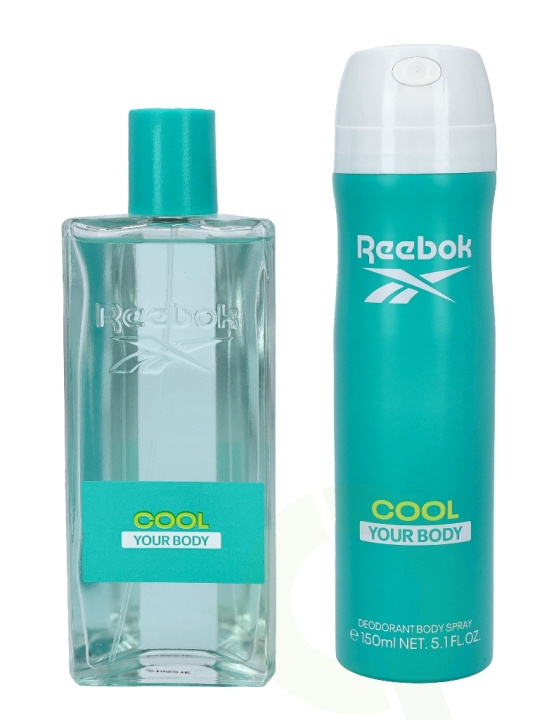 Reebok Cool Your Body Women Giftset 250 ml, Edt Spray 100ml/Body Spray 150ml ryhmässä KAUNEUS JA TERVEYS / Lahjapakkaukset / Naisten lahjapakkaukset @ TP E-commerce Nordic AB (C42307)