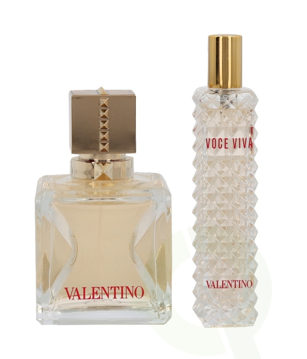 Valentino Voce Viva Giftset 65 ml, Edp Spray 50ml/Edp Spray 15ml ryhmässä KAUNEUS JA TERVEYS / Lahjapakkaukset / Naisten lahjapakkaukset @ TP E-commerce Nordic AB (C42351)
