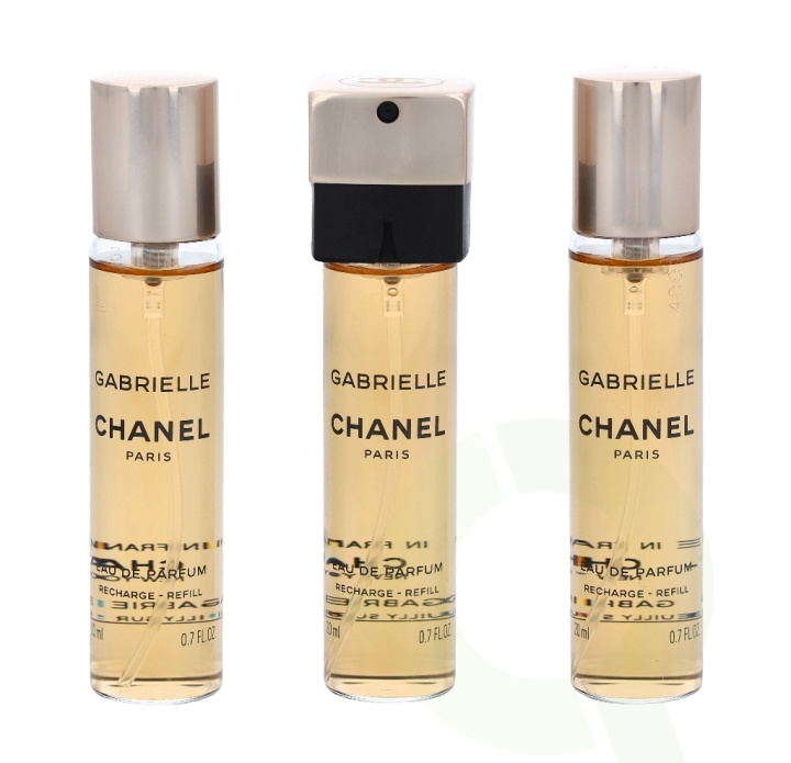 Chanel Gabrielle Giftset 60 ml, 3x20ml Edp Spray ryhmässä KAUNEUS JA TERVEYS / Lahjapakkaukset / Naisten lahjapakkaukset @ TP E-commerce Nordic AB (C42373)