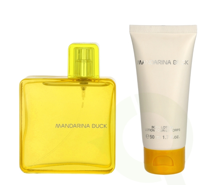 Mandarina Duck Woman Giftset 150 ml edt Spray 100ml/Body Lotion 50ml ryhmässä KAUNEUS JA TERVEYS / Lahjapakkaukset / Naisten lahjapakkaukset @ TP E-commerce Nordic AB (C42443)