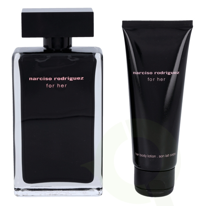 Narciso Rodriguez For Her Giftset 175 ml, Edt Spray 100ml/Body Lotion 75ml/Travel Retail ryhmässä KAUNEUS JA TERVEYS / Lahjapakkaukset / Naisten lahjapakkaukset @ TP E-commerce Nordic AB (C42516)