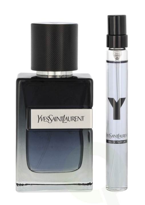 Yves Saint Laurent YSL Y For Men Giftset 70 ml, Edp Spray 60ml/Edp 10ml ryhmässä KAUNEUS JA TERVEYS / Lahjapakkaukset / Miesten lahjapakkaukset @ TP E-commerce Nordic AB (C42537)