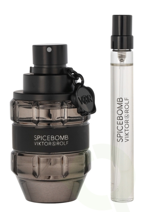 Viktor & Rolf Spicebomb Pour Homme Giftset 60 ml, Edt Spray 50ml/Edt Spray 10ml ryhmässä KAUNEUS JA TERVEYS / Lahjapakkaukset / Naisten lahjapakkaukset @ TP E-commerce Nordic AB (C42570)