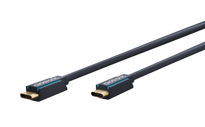 ClickTronic USB-C™ 3.2 Gen 1-kabel Premiumkabel | USB-C™-kontakt USB-C™-kontakt | 1,0 m | 5 Gbit/s ryhmässä TIETOKOONET & TARVIKKEET / Kaapelit & Sovittimet / USB / USB-C @ TP E-commerce Nordic AB (C42677)