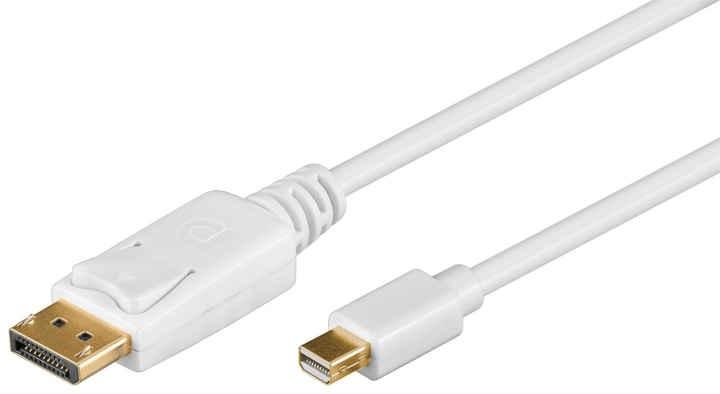 Goobay Adapterkabel för Mini DisplayPort™, Guldpläterad Mini DisplayPort plugg > Displayport™ plugg ryhmässä TIETOKOONET & TARVIKKEET / Kaapelit & Sovittimet / DisplayPort / Kaapelit @ TP E-commerce Nordic AB (C42797)