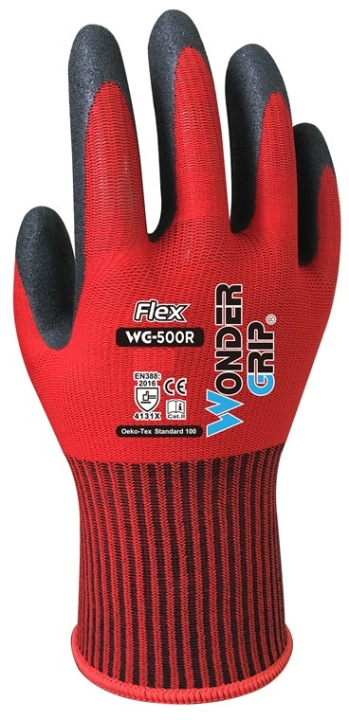 Wonder Grip WG-500R Bilverkstad, flyg- och rymdindustrin, industriellt underhåll, montering, byggarbetsplats ryhmässä KOTI, TALOUS JA PUUTARHA / Työkalut & Tee itse / Työhanskat @ TP E-commerce Nordic AB (C42963)