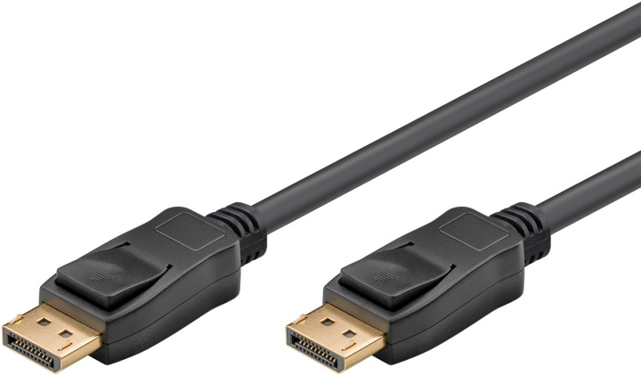 Goobay DisplayPort™-anslutningskabel 1.4 Displayport™ plugg > Displayport™ plugg, 8K @ 60Hz ryhmässä TIETOKOONET & TARVIKKEET / Kaapelit & Sovittimet / DisplayPort / Kaapelit @ TP E-commerce Nordic AB (C43109)