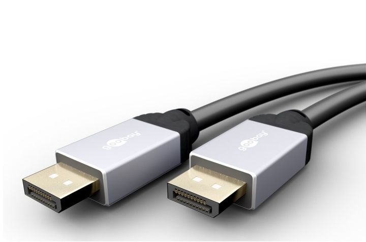 Goobay DisplayPort™-anslutningskabel Displayport™ plugg > Displayport™ plugg ryhmässä TIETOKOONET & TARVIKKEET / Kaapelit & Sovittimet / DisplayPort / Kaapelit @ TP E-commerce Nordic AB (C43455)