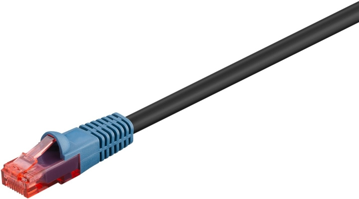Goobay CAT 6 ulkokäyttöön tarkoitettu liitäntäjohto, U/UTP, musta kuparipäällysteinen alumiinijohdin (CCA), kaksinkertainen ulkovaippa (PE), 75 m ryhmässä TIETOKOONET & TARVIKKEET / Kaapelit & Sovittimet / Verkko / Cat6 @ TP E-commerce Nordic AB (C43536)