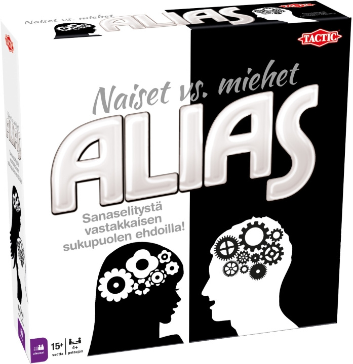 Tactic Naiset vs Miehet Alias -lautapeli ryhmässä LELUT, TUOTTEET LAPSILLE JA VAUVOILLE / Peli / Lautapelit @ TP E-commerce Nordic AB (C43819)