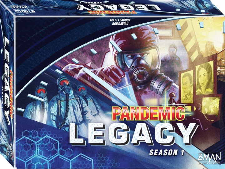 Enigma Pandemic: Legacy Season 1 -lautapeli, sininen ryhmässä LELUT, TUOTTEET LAPSILLE JA VAUVOILLE / Leikkikalut, Askartelu &Pelit / Seurapelit / Perhepelit @ TP E-commerce Nordic AB (C43820)