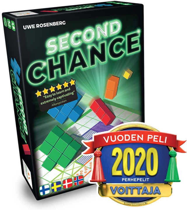 Lautapelit.fi Second Chance -perhepeli (Väri) ryhmässä LELUT, TUOTTEET LAPSILLE JA VAUVOILLE / Leikkikalut, Askartelu &Pelit / Seurapelit / Perhepelit @ TP E-commerce Nordic AB (C43834)