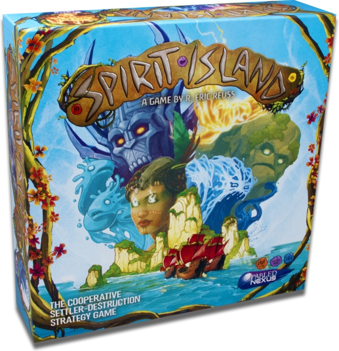 Enigma Spirit Island -lautapeli (ENG) ryhmässä LELUT, TUOTTEET LAPSILLE JA VAUVOILLE / Peli / Lautapelit @ TP E-commerce Nordic AB (C43838)