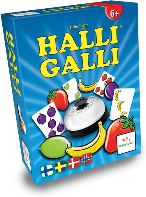 Lautapelit.fi Halli Galli -lastenpeli ryhmässä LELUT, TUOTTEET LAPSILLE JA VAUVOILLE / Leikkikalut, Askartelu &Pelit / Seurapelit / Perhepelit @ TP E-commerce Nordic AB (C43840)