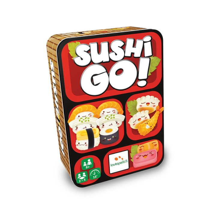 Lautapelit.fi Sushi Go -korttipeli ryhmässä LELUT, TUOTTEET LAPSILLE JA VAUVOILLE / Leikkikalut, Askartelu &Pelit / Seurapelit / Perhepelit @ TP E-commerce Nordic AB (C43847)