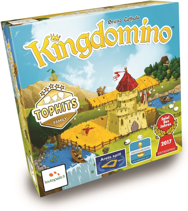 Lautapelit.fi Kingdomino -lautapeli ryhmässä LELUT, TUOTTEET LAPSILLE JA VAUVOILLE / Leikkikalut, Askartelu &Pelit / Seurapelit / Perhepelit @ TP E-commerce Nordic AB (C43853)