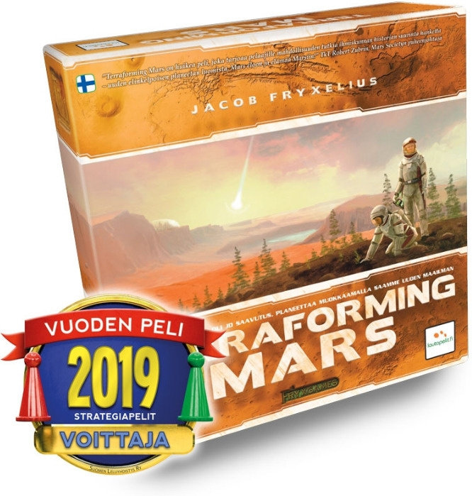 Lautapelit.fi Terraforming Mars -strategiapeli ryhmässä LELUT, TUOTTEET LAPSILLE JA VAUVOILLE / Leikkikalut, Askartelu &Pelit / Seurapelit / Perhepelit @ TP E-commerce Nordic AB (C43854)