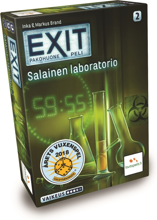 Lautapelit.fi EXIT: Salainen laboratorio -pakohuonepeli ryhmässä LELUT, TUOTTEET LAPSILLE JA VAUVOILLE / Peli / Lautapelit @ TP E-commerce Nordic AB (C43856)