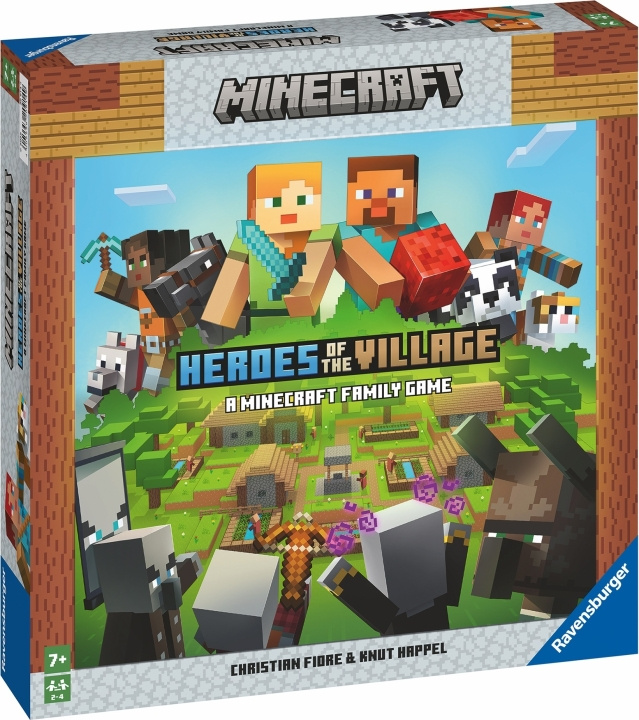 Ravensburger Minecraft Heroes - Save The Village -lautapeli ryhmässä LELUT, TUOTTEET LAPSILLE JA VAUVOILLE / Peli / Lautapelit @ TP E-commerce Nordic AB (C43880)
