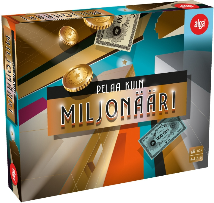 Alga Pelaa kuin Miljonääri -lautapeli ryhmässä LELUT, TUOTTEET LAPSILLE JA VAUVOILLE / Peli / Lautapelit @ TP E-commerce Nordic AB (C43882)