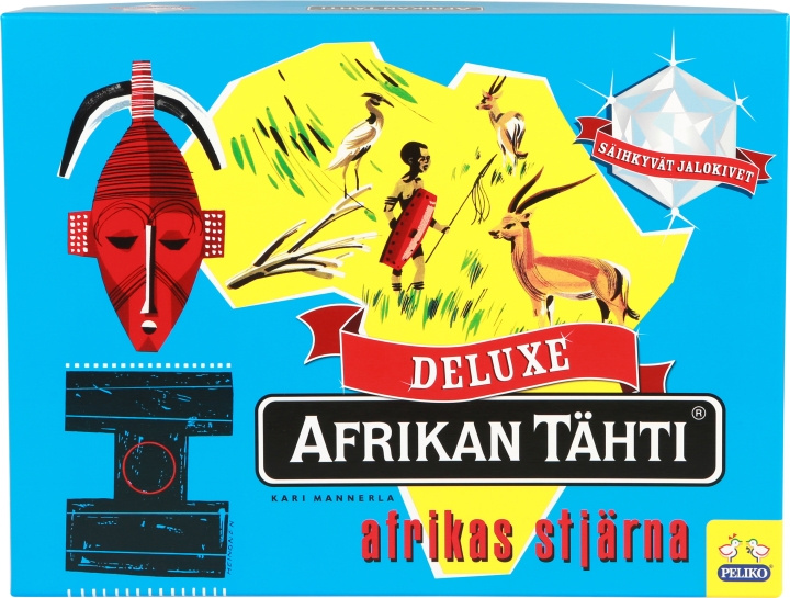 Peliko Afrikan Tähti Deluxe -lautapeli ryhmässä LELUT, TUOTTEET LAPSILLE JA VAUVOILLE / Peli / Lautapelit @ TP E-commerce Nordic AB (C43883)