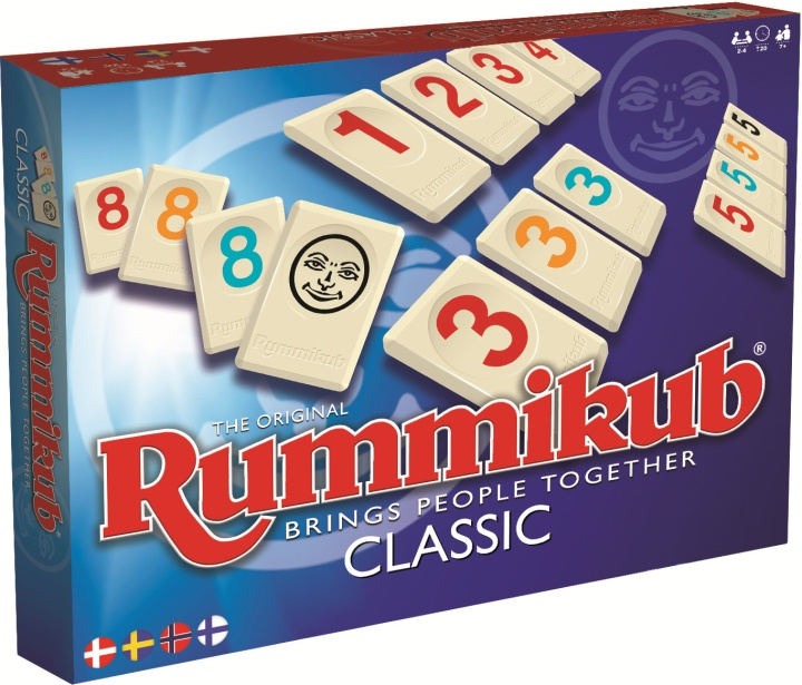 Enigma Rummikub Classic -lautapeli ryhmässä LELUT, TUOTTEET LAPSILLE JA VAUVOILLE / Leikkikalut, Askartelu &Pelit / Seurapelit / Perhepelit @ TP E-commerce Nordic AB (C43885)