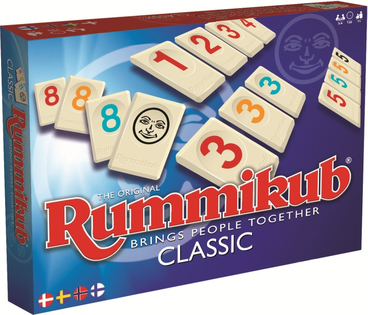 Enigma Rummikub Classic -lautapeli ryhmässä LELUT, TUOTTEET LAPSILLE JA VAUVOILLE / Peli / Lautapelit @ TP E-commerce Nordic AB (C43885)