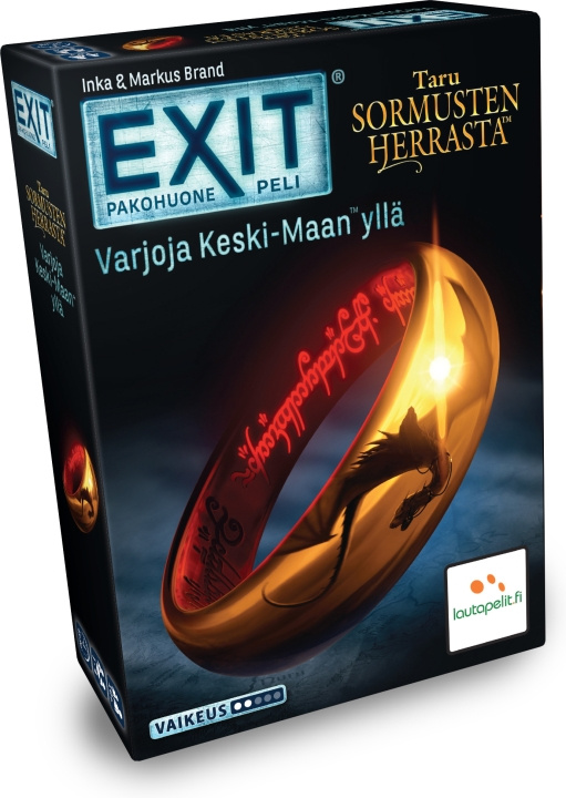 Lautapelit.fi EXIT Taru Sormusten herrasta - Varjoja Keski-Maan yllä -pakohuonepeli ryhmässä LELUT, TUOTTEET LAPSILLE JA VAUVOILLE / Peli / Lautapelit @ TP E-commerce Nordic AB (C43889)