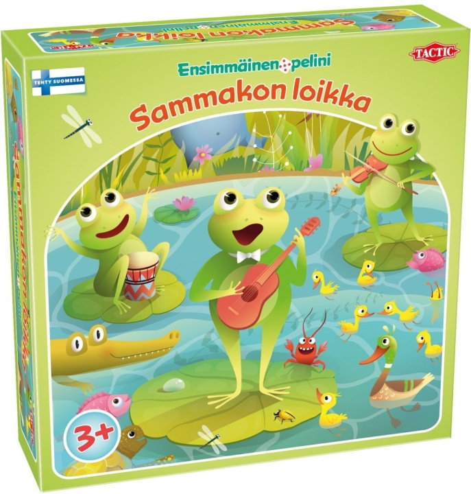 Tactic Ensimmäinen lautapelini: Sammakon loikka - lautapeli ryhmässä LELUT, TUOTTEET LAPSILLE JA VAUVOILLE / Peli / Lasten pelit @ TP E-commerce Nordic AB (C43904)