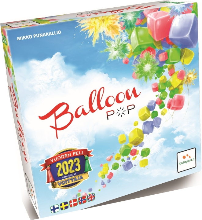 Lautapelit.fi Balloon Pop - perhepeli ryhmässä LELUT, TUOTTEET LAPSILLE JA VAUVOILLE / Leikkikalut, Askartelu &Pelit / Seurapelit / Perhepelit @ TP E-commerce Nordic AB (C43921)