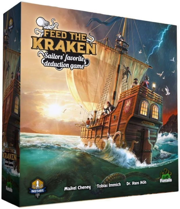 Enigma Feed the Kraken - lautapeli (ENG) ryhmässä LELUT, TUOTTEET LAPSILLE JA VAUVOILLE / Peli / Lautapelit @ TP E-commerce Nordic AB (C43930)