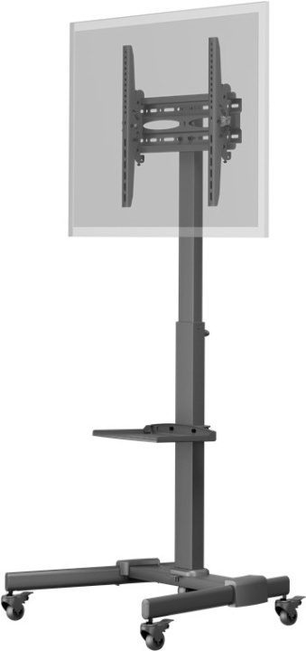 Goobay TV-presentationsställ Basic (storlek L) för TV-apparater eller monitorer mellan 37 och 70 tum (94-178 cm) upp till 35 kg ryhmässä KODINELEKTRONIIKKA / Ääni & Kuva / TV & Tarvikkeet / Seinäkiinnitys @ TP E-commerce Nordic AB (C44075)